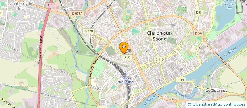 localisation de l'entreprise BOUCICAUT à CHALON-SUR-SAONE