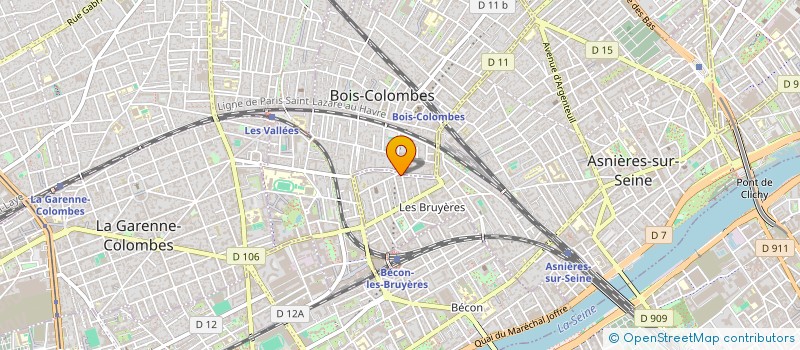 localisation de l'entreprise BOUCICAUT HOLDING à BOIS-COLOMBES