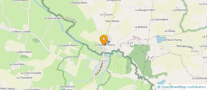 localisation de l'entreprise BOUCICAUT NUMERO 10 à SAINT-JULIEN-SUR-SARTHE