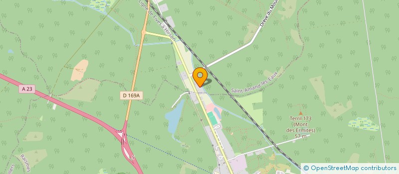 localisation de l'entreprise BOUCLE  SAINT-AMAND-LES-EAUX