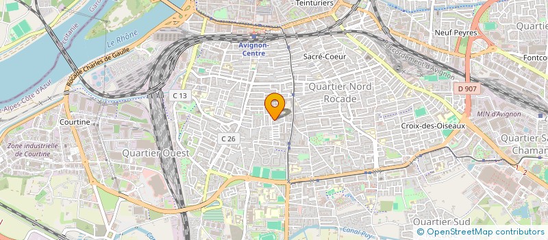 localisation de l'entreprise BOUCLE D'OR  AVIGNON