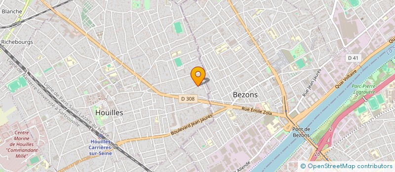 localisation de l'entreprise BOUCLE DE SEINE ENERGIES à HOUILLES