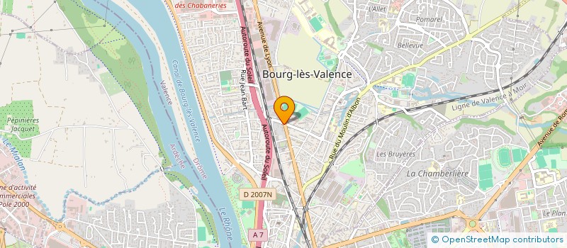 localisation de l'entreprise BOUCLES D' OR à BOURG-LES-VALENCE