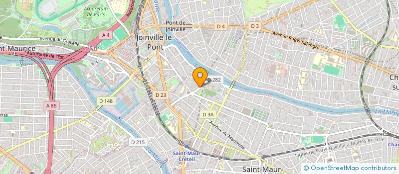 localisation de l'entreprise BOUCLESDELAMARNESERVICES à SAINT-MAUR-DES-FOSSES