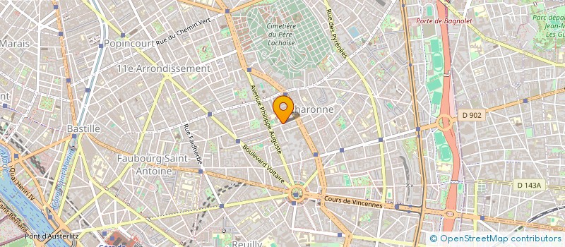 localisation de l'entreprise BOUCLETTE SALON DE COIFFURE  PARIS