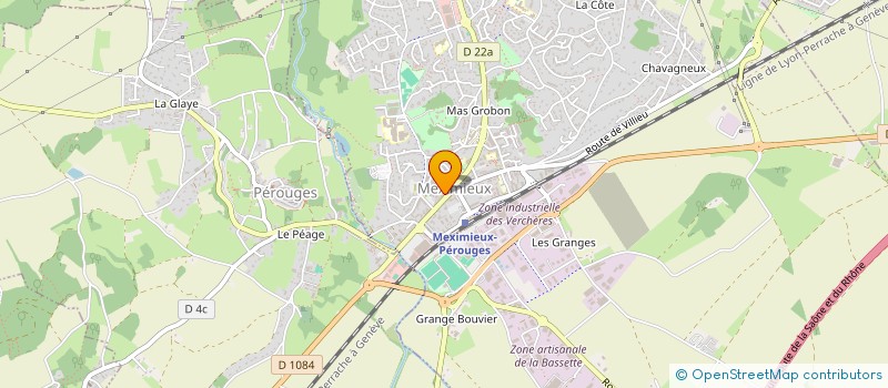 localisation de l'entreprise BOUCLIER ASSURANCES  MEXIMIEUX