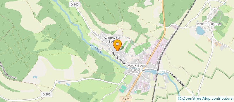 localisation de l'entreprise BOUCLIERE à LE MONTSAUGEONNAIS