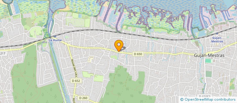 localisation de l'entreprise BOUCLONS  GUJAN-MESTRAS