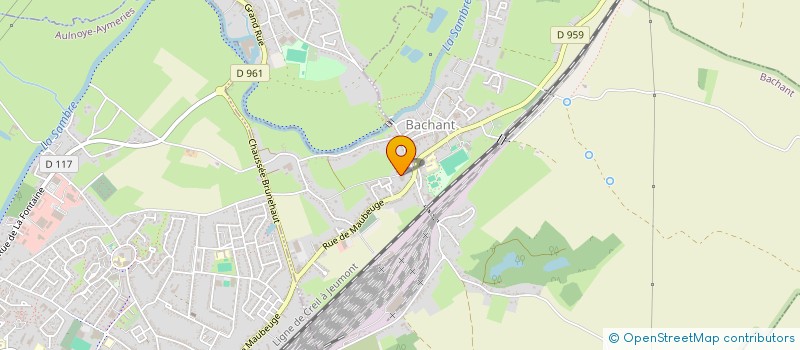 localisation de l'entreprise BOUCNEAU AURELIEN  BACHANT