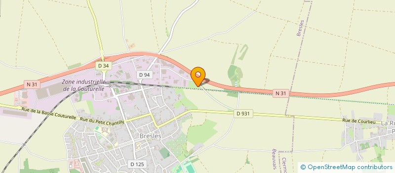 localisation de l'entreprise BOUCTON INVEST  BRESLES