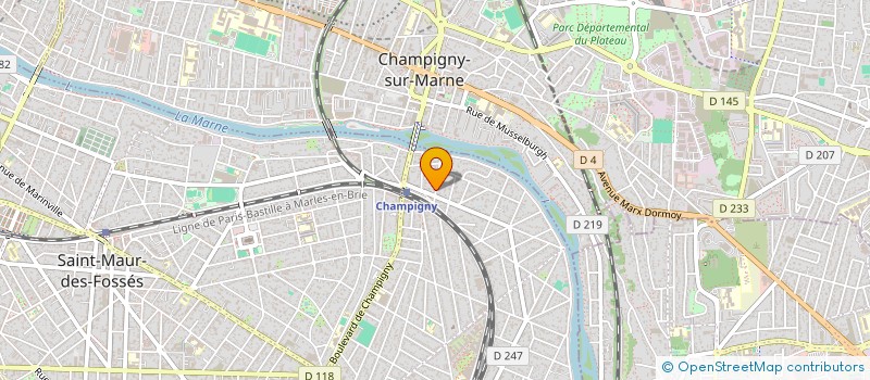 localisation de l'entreprise BOUD-SKAK & CO à SAINT-MAUR-DES-FOSSES