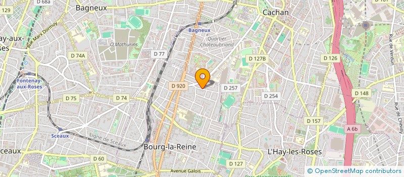 localisation de l'entreprise BOUDA VENTURES à BOURG-LA-REINE