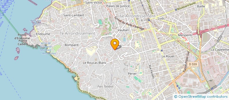 localisation de l'entreprise BOUDARD à MARSEILLE