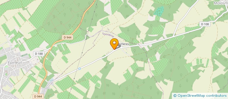 localisation de l'entreprise BOUDARD  TONNERRE