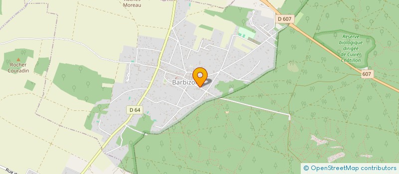 localisation de l'entreprise BOUDARD-DOUSSOT  BARBIZON