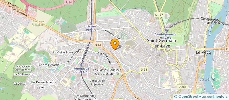 localisation de l'entreprise BOUDDHA DORE  SAINT-GERMAIN-EN-LAYE