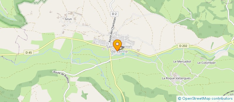 localisation de l'entreprise BOUDELIERE  CAMPAGNAC