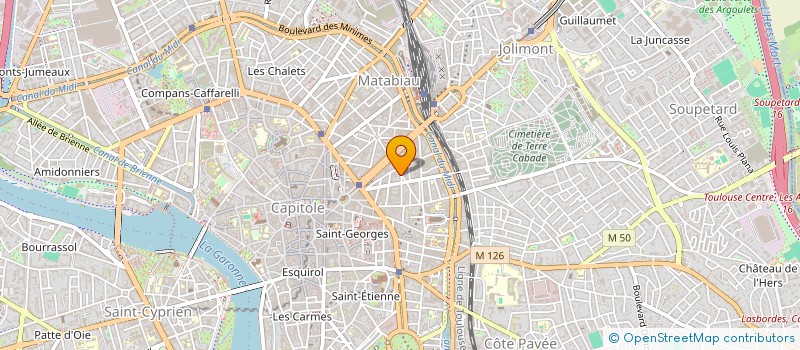 localisation de l'entreprise BOUDEN LMPN  TOULOUSE