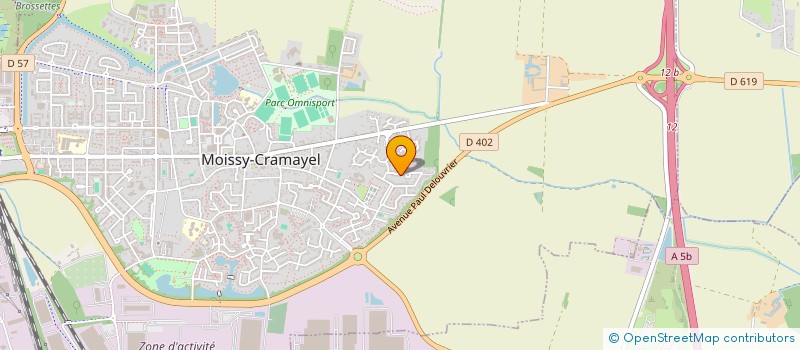 localisation de l'entreprise BOUDEREAU PERE ET FILS  MOISSY-CRAMAYEL