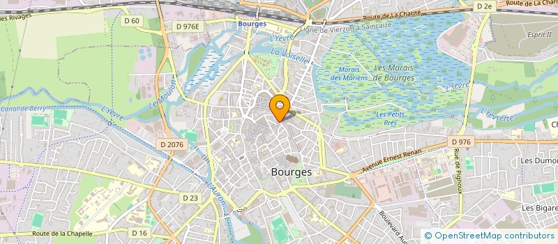 localisation de l'entreprise BOUDET à BOURGES