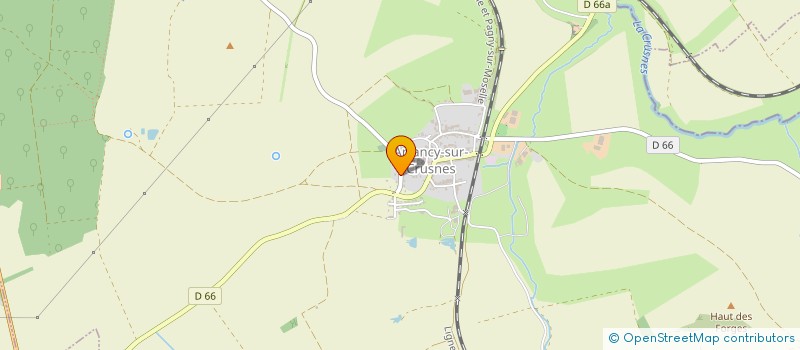 localisation de l'entreprise BOUDIAF à ARRANCY-SUR-CRUSNES