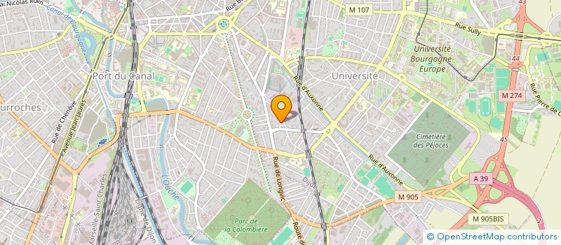 localisation de l'entreprise BOUDICAL DIJON  DIJON