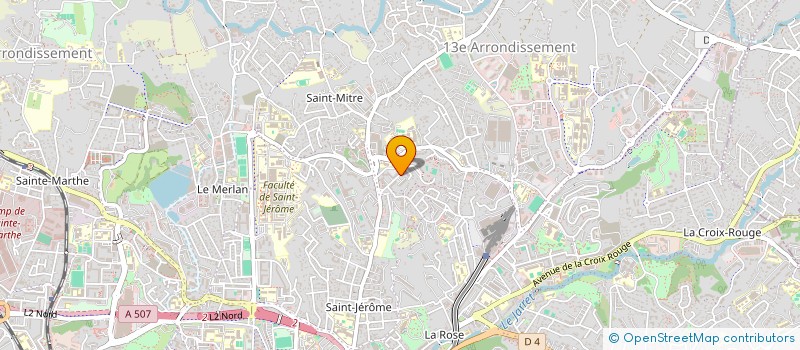 localisation de l'entreprise BOUDIMMO à MARSEILLE