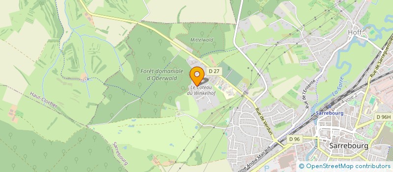 localisation de l'entreprise BOUDINET à SARREBOURG