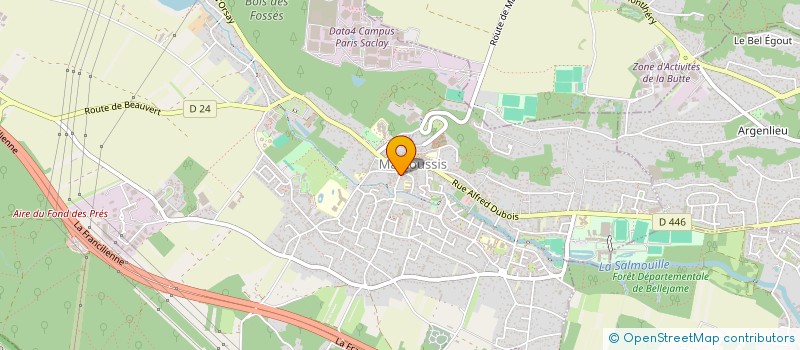 localisation de l'entreprise BOUDJEMAI  MARCOUSSIS