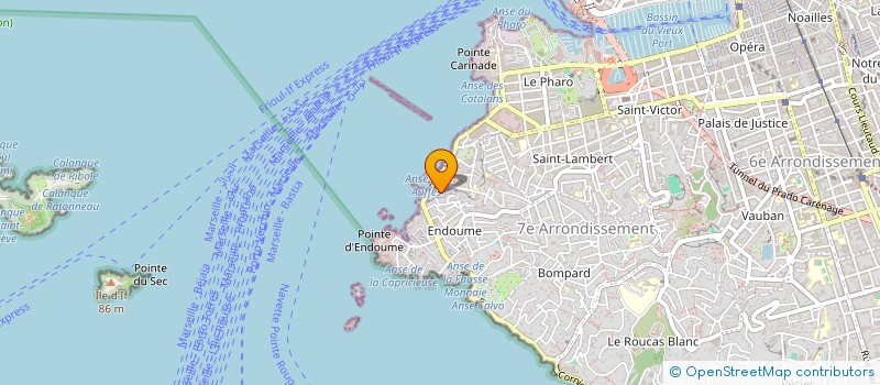 localisation de l'entreprise BOUDOIR DES GENRES à MARSEILLE