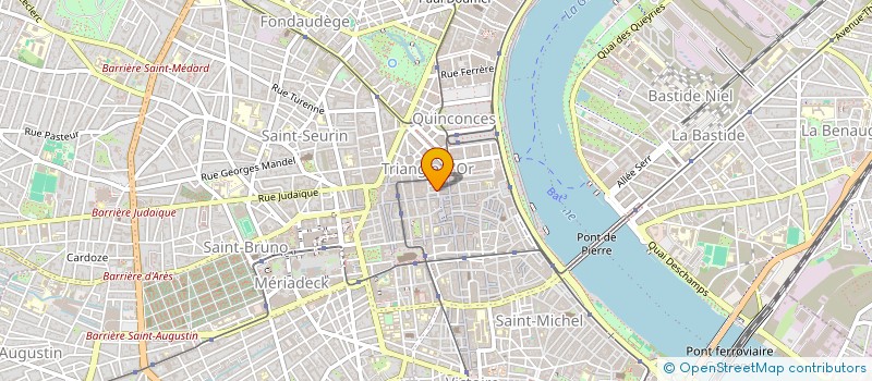 localisation de l'entreprise BOUDOIR LILY-ROSE à BORDEAUX