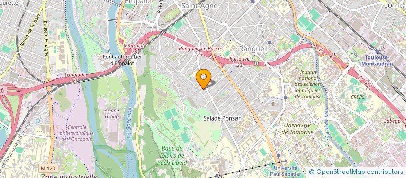 localisation de l'entreprise BOUDOIR MODERNE PRODUCTIONS à TOULOUSE