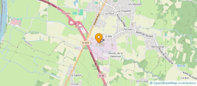 localisation de l'entreprise BOUDON FAVRE à FEILLENS