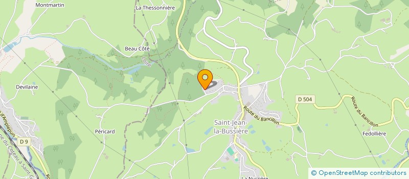 localisation de l'entreprise BOUDOT & ASSOCIES  AMPLEPUIS