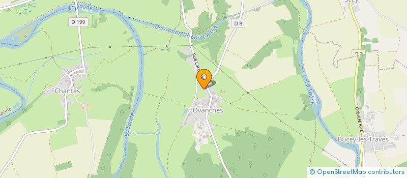 localisation de l'entreprise BOUDOT ENERGIE  OVANCHES