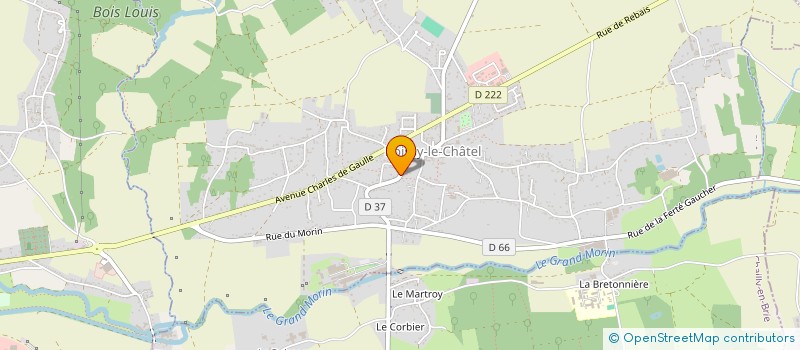 localisation de l'entreprise BOUDOT ET CIE  BOISSY-LE-CHATEL