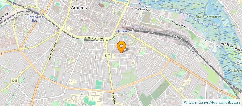 localisation de l'entreprise BOUDOU  AMIENS