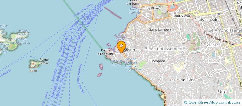 localisation de l'entreprise BOUDOU à MARSEILLE