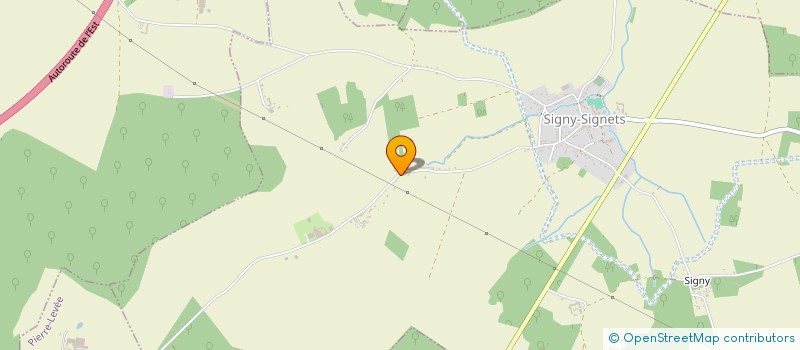 localisation de l'entreprise BOUDOU  SIGNY-SIGNETS