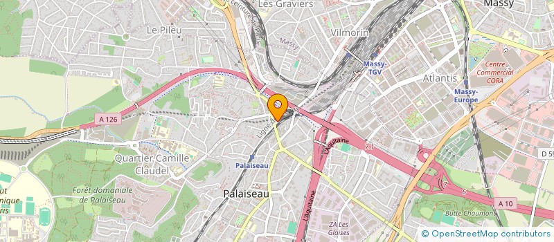 localisation de l'entreprise BOUDOUA IT SOLUTIONS à PALAISEAU
