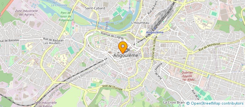 localisation de l'entreprise BOUDOUR INVESTISSEMENT  ANGOULEME