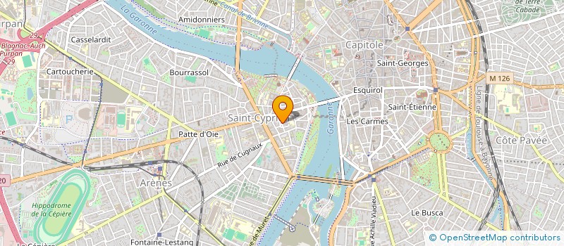 localisation de l'entreprise BOUDU.COM à TOULOUSE