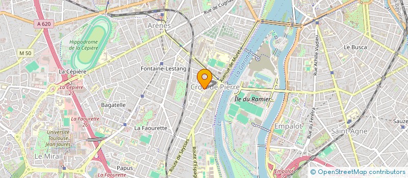 localisation de l'entreprise BOUDU KOM  TOULOUSE