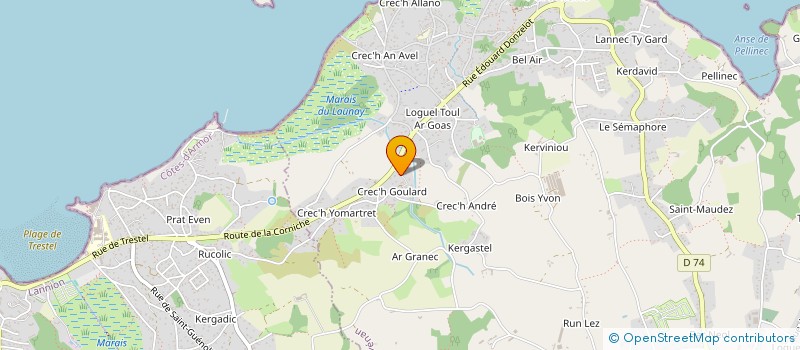 localisation de l'entreprise BOUED DIVSKOUARN  PENVENAN