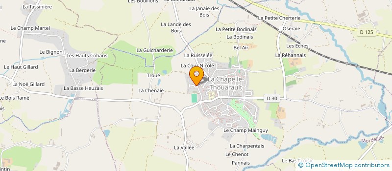 localisation de l'entreprise BOUEDTEK  RENNES