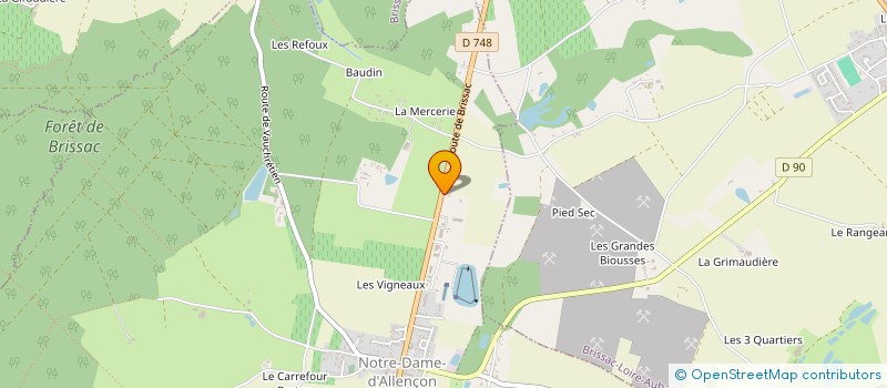 localisation de l'entreprise BOUET FAMILY  TERRANJOU