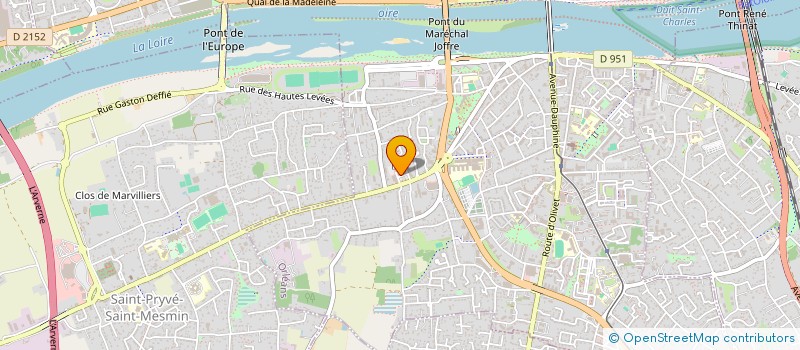 localisation de l'entreprise BOUET INVEST à ORLEANS