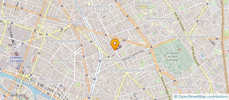 localisation de l'entreprise BOUF-ROUM à PARIS