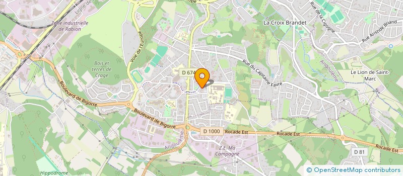 localisation de l'entreprise BOUFEDJI à ANGOULEME