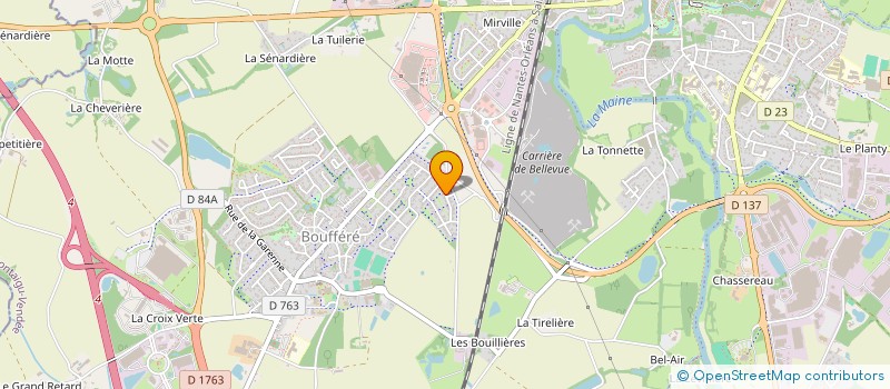 localisation de l'entreprise BOUFF'DU SON à MONTAIGU-VENDEE